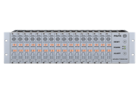 3U ”Eurorack" - Controlador / Central de deteção - Até 16 canais                                                                                                                                                                                          